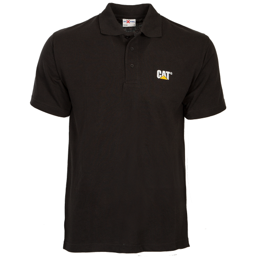 Schwarzes Polo-Shirt